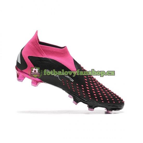 Kopačky Adidas Predator ACCURACY FG Růžový Bílý Černá