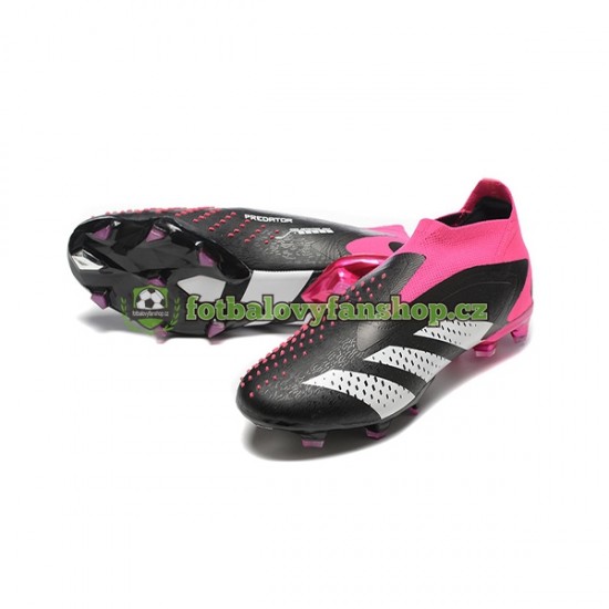 Kopačky Adidas Predator ACCURACY FG Růžový Bílý Černá