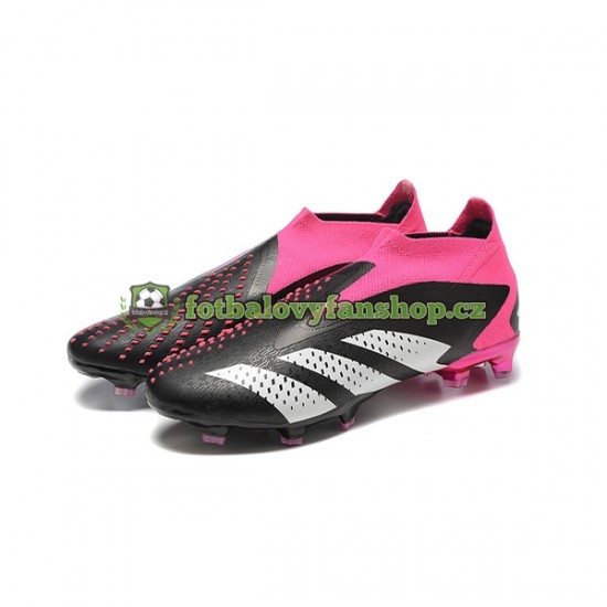 Kopačky Adidas Predator ACCURACY FG Růžový Bílý Černá
