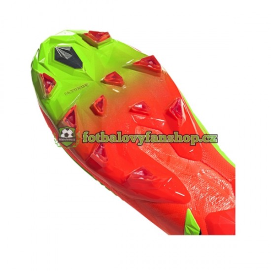 Kopačky Adidas Predator EDGE AG Game Data Červené Zelená