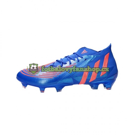 Kopačky Adidas Predator EDGE.1 FG Sapphire Edge Červené Modrý