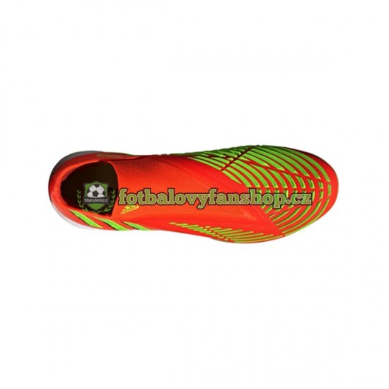 Kopačky Adidas Predator EDGE.1 IN Game Data Červené Zelená