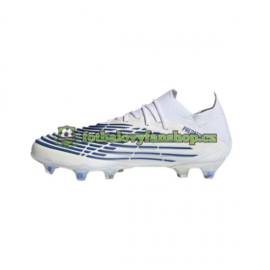 Kopačky Adidas Predator EDGE.1 L FG Diamond Edge Modrý Bílý