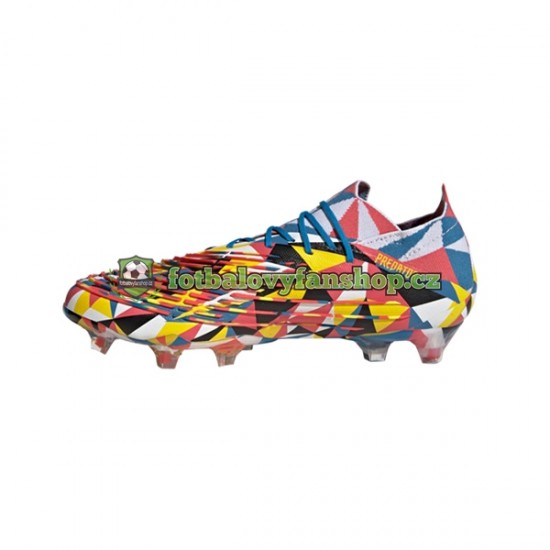 Kopačky Adidas Predator EDGE.1 L FG Geometric Modrý Žlutá
