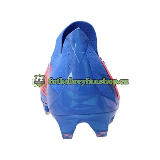 Kopačky Adidas Predator EDGE.1 L FG Sapphire Edge Červené Modrý