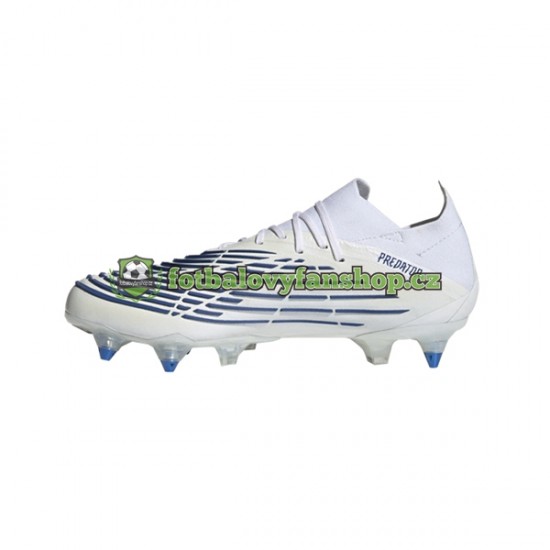 Kopačky Adidas Predator EDGE.1 L SG Diamond Edge Modrý Bílý