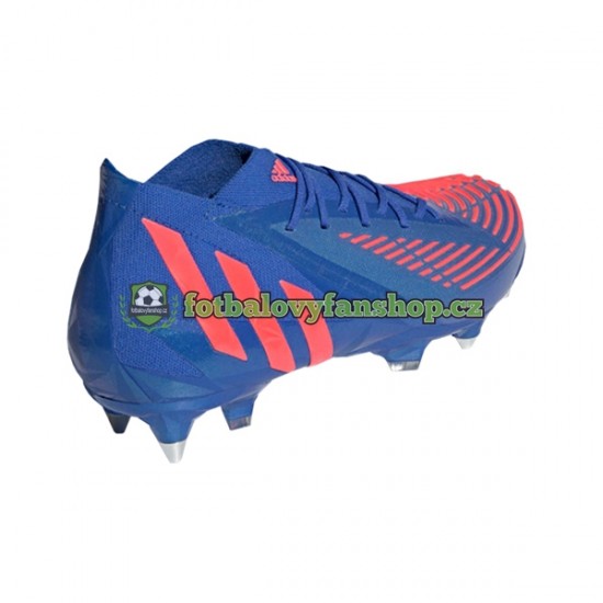 Kopačky Adidas Predator EDGE.1 SG Sapphire Edge Červené Modrý