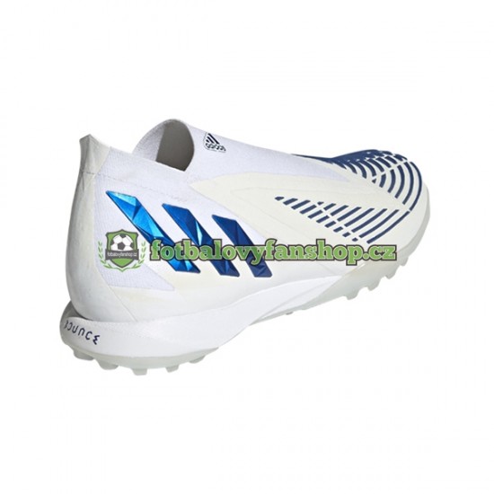 Kopačky Adidas Predator EDGE.1 TF Diamond Edge Modrý Bílý
