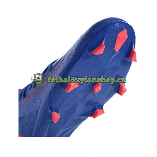 Kopačky Adidas Predator EDGE.3 FG Sapphire Edge Červené Modrý