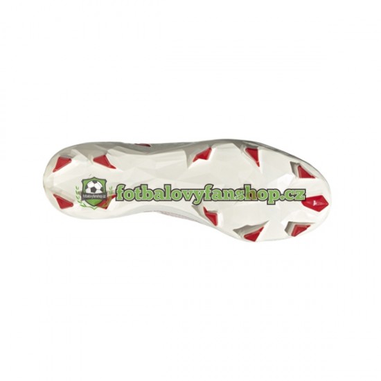 Kopačky Adidas Predator EDGE.3 FG Showdown Červené Zlato Bílý