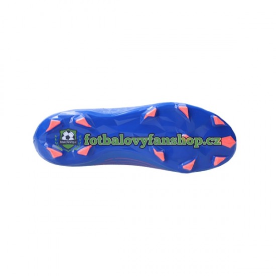 Kopačky Adidas Predator EDGE.3 L FG Sapphire Edge Červené Modrý
