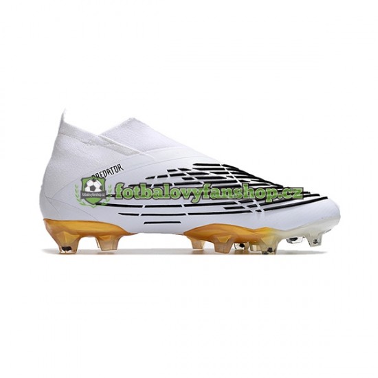 Kopačky Adidas Predator Edge Geometric FG Bílý Černá