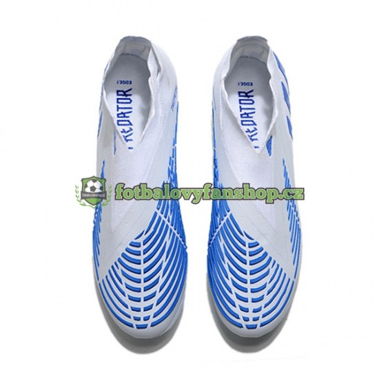 Kopačky Adidas Predator Edge Geometric FG Modrý Bílý