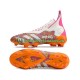 Kopačky Adidas Predator FREAK FG Nachový Oranžový Bílý