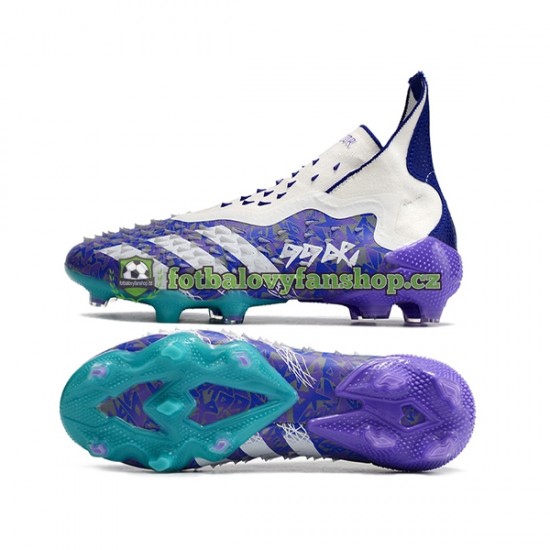 Kopačky Adidas Predator FREAK FG Nachový Bílý