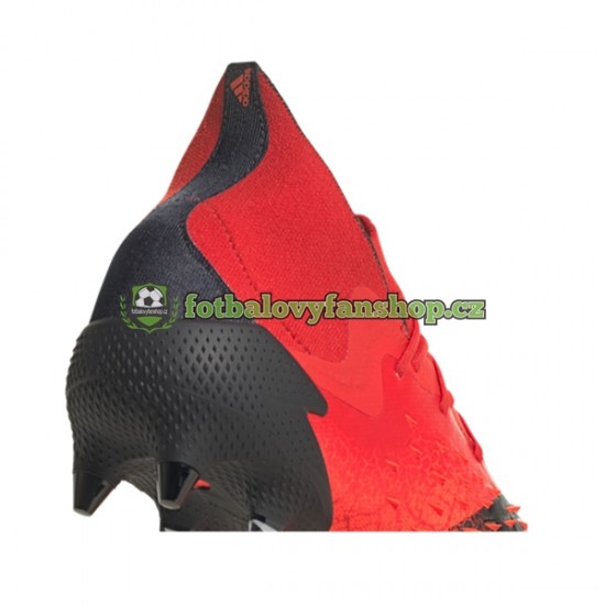 Kopačky Adidas Predator FREAK.1 SG Meteorite Červené Černá