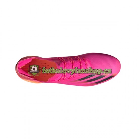 Kopačky Adidas X GHOSTED.1 FG Superspectral Oranžový Růžový Černá