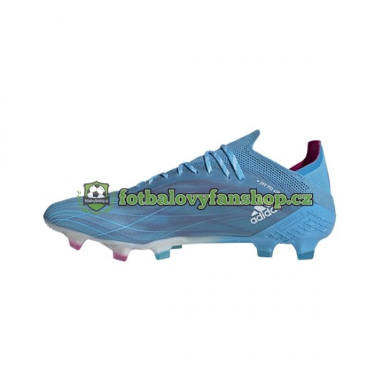 Kopačky Adidas X SPEEDFLOW.1 FG Sapphire Edge Růžový Modrý Bílý