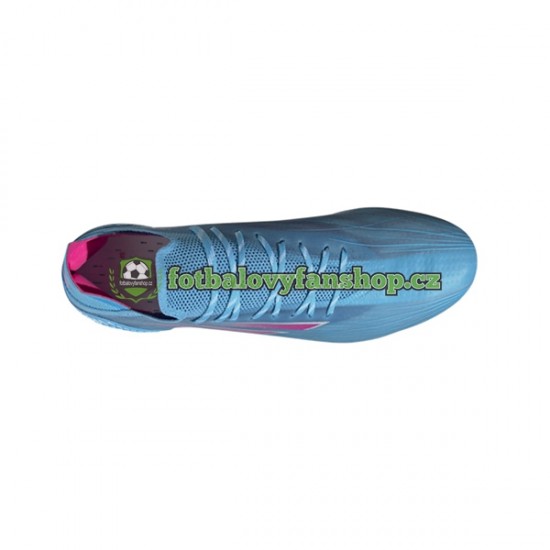 Kopačky Adidas X SPEEDFLOW.1 FG Sapphire Edge Růžový Modrý Bílý