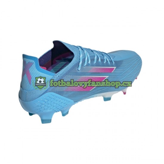 Kopačky Adidas X SPEEDFLOW.1 FG Sapphire Edge Růžový Modrý Bílý