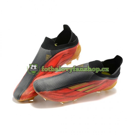 Kopačky Adidas X Speed flow FG Červené Žlutá Černá