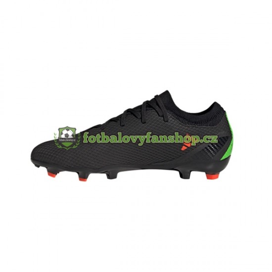 Kopačky Adidas X Speedportal.3 FG Shadowportal Červené Zelená Černá