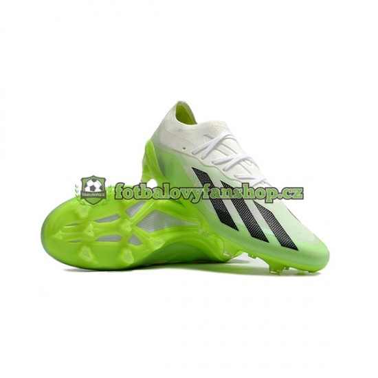 Kopačky Adidas X23 .1 FG Bílý Zelená Černá