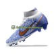 Kopačky Nike Air Zoom Mercurial Superfly IX Elite FG Zlato Modrý Bílý