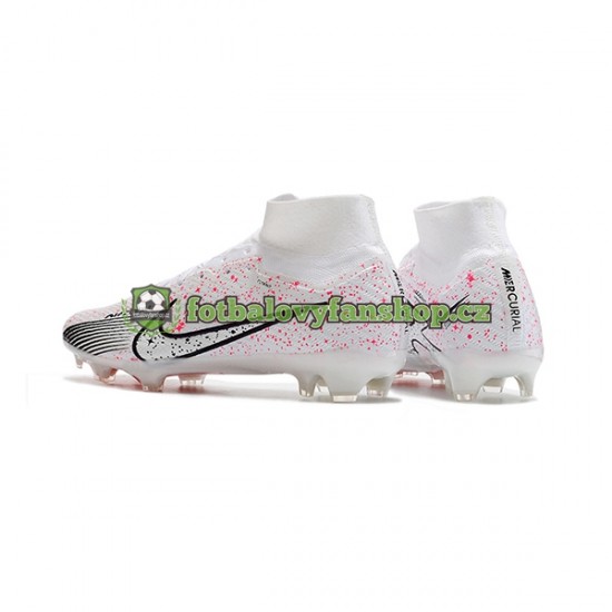 Kopačky Nike Air Zoom Mercurial Superfly IX Elite FG Červené Bílý Černá