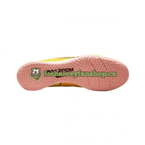 Kopačky Nike Air Zoom Mercurial Vapor XV Academy IC Halle Lucent Růžový Žlutá