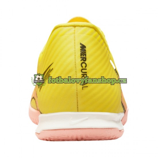 Kopačky Nike Air Zoom Mercurial Vapor XV Academy IC Halle Lucent Růžový Žlutá