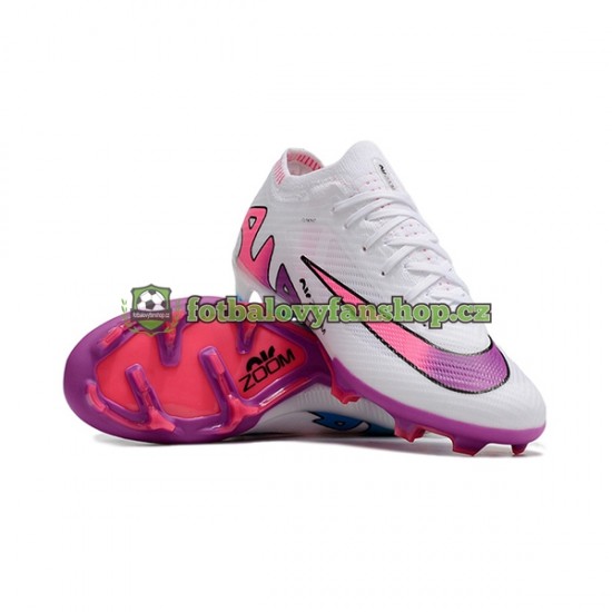 Kopačky Nike Air Zoom Mercurial Vapor XV Elite AG Nachový Růžový Bílý