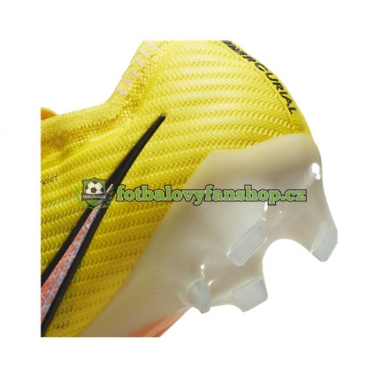 Kopačky Nike Air Zoom Mercurial Vapor XV Elite FG Lucent Růžový Žlutá