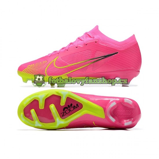 Kopačky Nike Air Zoom Mercurial Vapor XV Elite FG Červené Zelená
