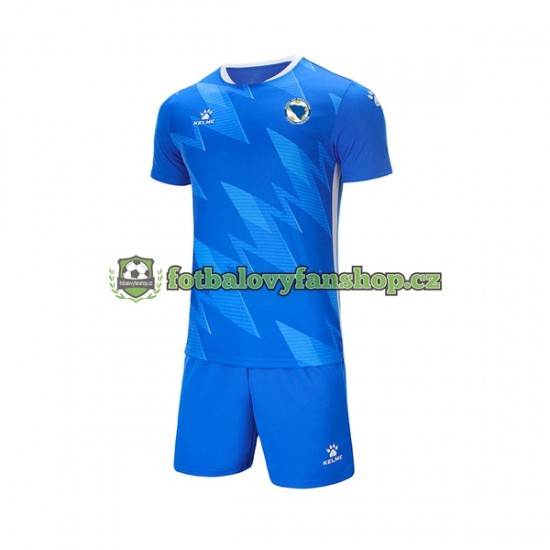 Dětský Domácí Dres Bosna a Hercegovina 2023 Krátký rukáv Dětský Domácí Dres Bosna a Hercegovina 2023 Krátký rukáv