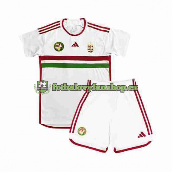 Dětský Venkovní Dres Hungray 2022 Krátký rukáv Dětský Venkovní Dres Hungray 2022 Krátký rukáv