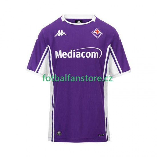 Muži Domácí Dres ACF Fiorentina 2025-2026 Krátký rukáv