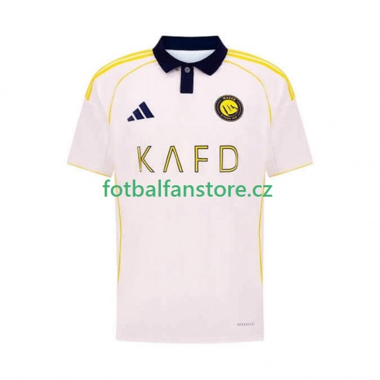 Muži Alternativní Dres Al Nassr 2025-2026 Krátký rukáv Muži Alternativní Dres Al Nassr 2025-2026 Krátký rukáv