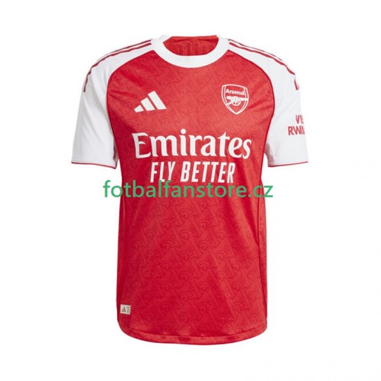 Muži Domácí Dres Arsenal 2025-2026 Krátký rukáv Muži Domácí Dres Arsenal 2025-2026 Krátký rukáv
