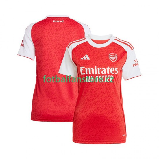Ženy Domácí Dres Arsenal 2025-2026 Krátký rukáv