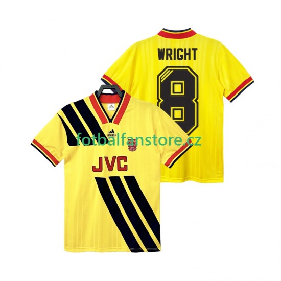 Muži Retro Venkovní Dres Arsenal WRIGHT 8 1993 1994 Krátký rukáv