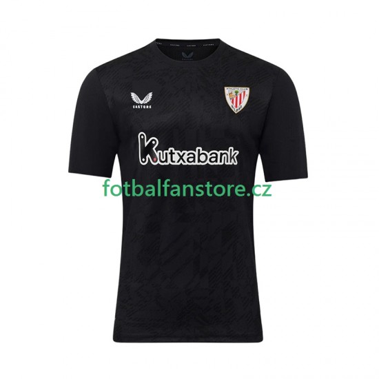 Muži Brankářský Domácí Dres Athletic Bilbao 2025-2026 Krátký rukáv Muži Brankářský Domácí Dres Athletic Bilbao 2025-2026 Krátký rukáv