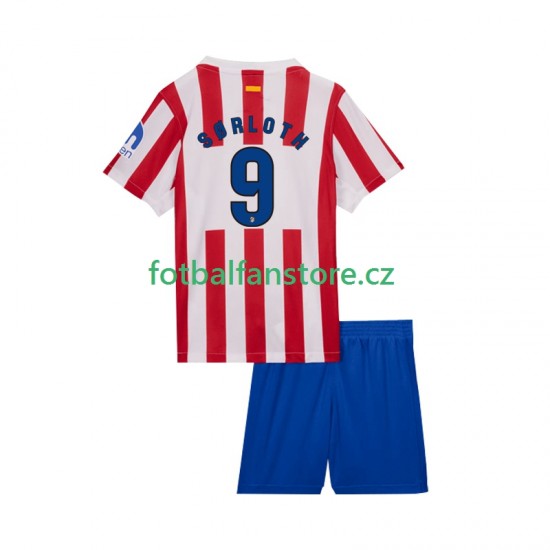 Dětský Domácí Dres Atlético Madrid Alexander Sorloth 9 2025-2026 Krátký rukáv