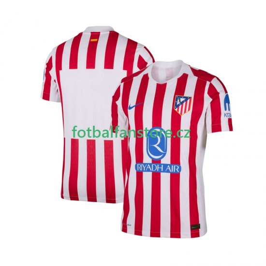 Muži Domácí Dres Atlético Madrid 2025-2026 Krátký rukáv Muži Domácí Dres Atlético Madrid 2025-2026 Krátký rukáv