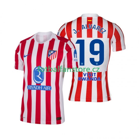 Muži Domácí Dres Atlético Madrid Julian Alvarez 19 2025-2026 Krátký rukáv