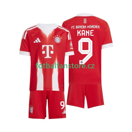 Dětský Domácí Dres FC Bayern Mnichov Harry Kane 9 2025-2026 Krátký rukáv