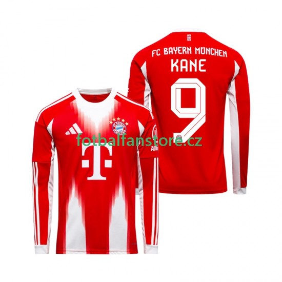 Muži Domácí Dres FC Bayern Mnichov Harry Kane 9 2025-2026 Dlouhými Rukávy Muži Domácí Dres FC Bayern Mnichov Harry Kane 9 2025-2026 Dlouhými Rukávy