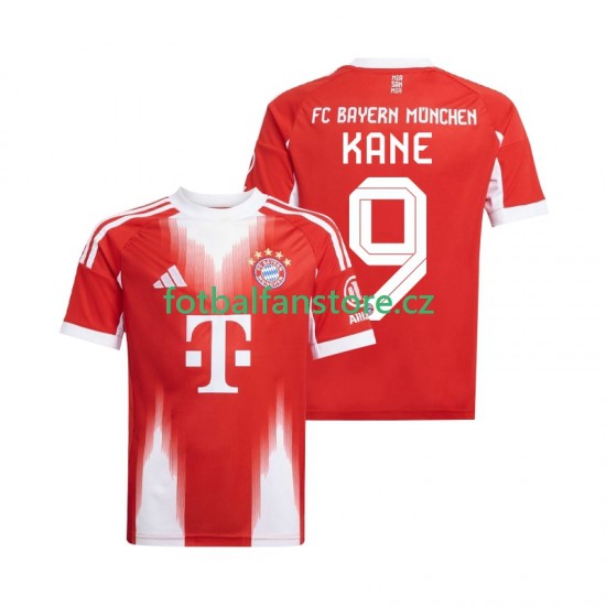 Muži Domácí Dres FC Bayern Mnichov Harry Kane 9 2025-2026 Krátký rukáv Muži Domácí Dres FC Bayern Mnichov Harry Kane 9 2025-2026 Krátký rukáv