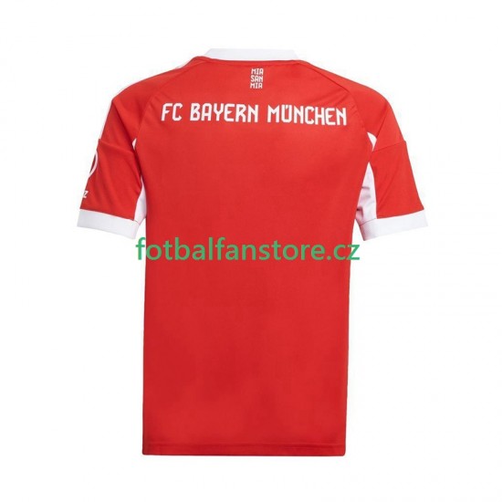 Muži Domácí Dres FC Bayern Mnichov 2025-2026 Krátký rukáv
