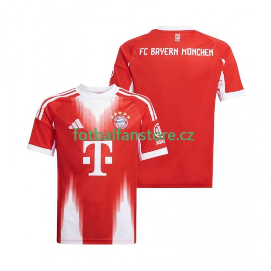 Muži Domácí Dres FC Bayern Mnichov 2025-2026 Krátký rukáv
